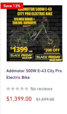 Best AddMotor Electric bikes for sale