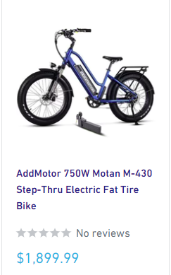 Best AddMotor Electric bikes for sale