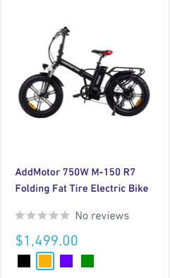 Best AddMotor Electric bikes for sale