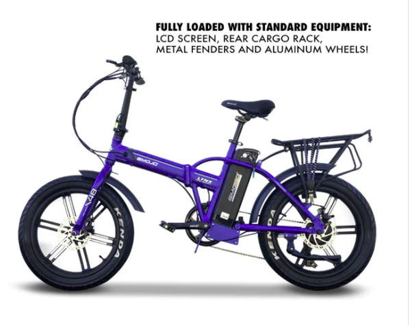 Best Folding Blue Electric Bikes
